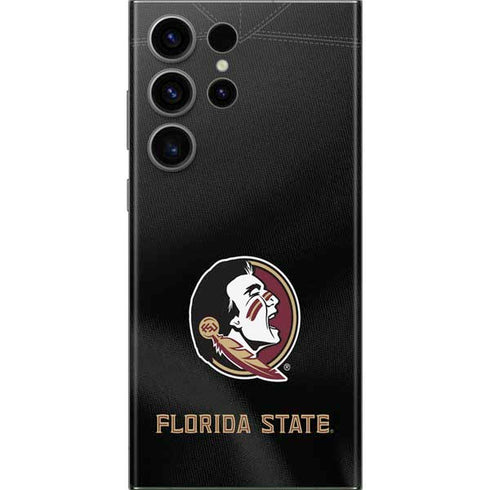 Florida State University Black Jersey Galaxy Skins
